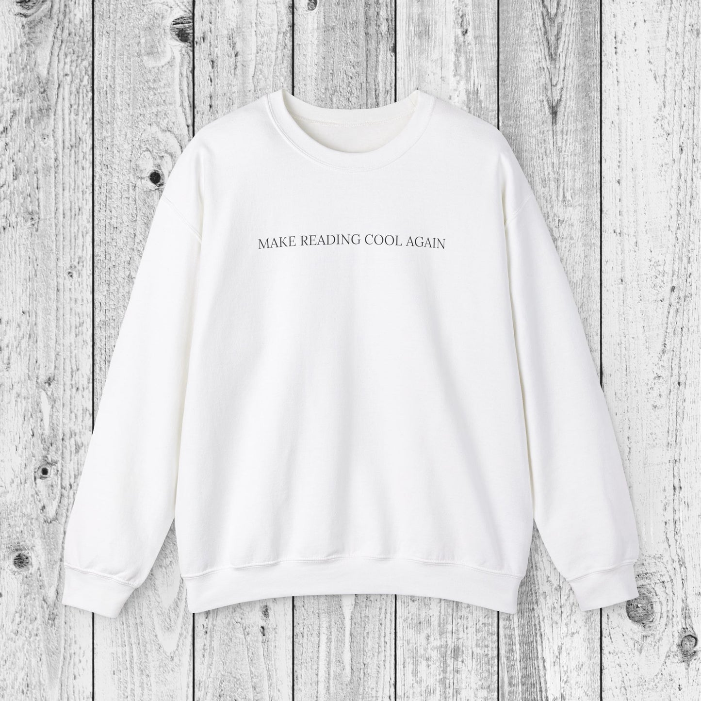 "Make reading cool again" Crewneck Sweatshirt