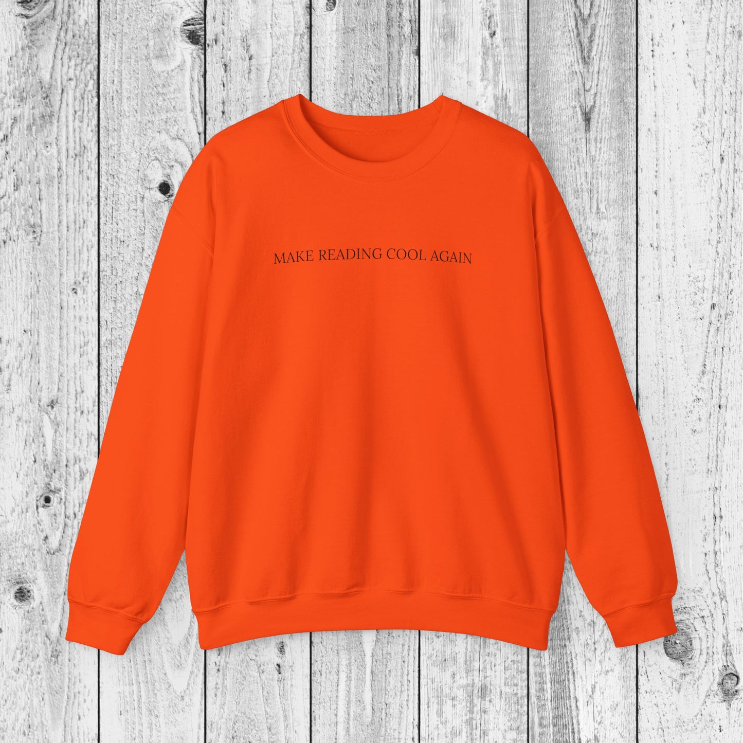 "Make reading cool again" Crewneck Sweatshirt