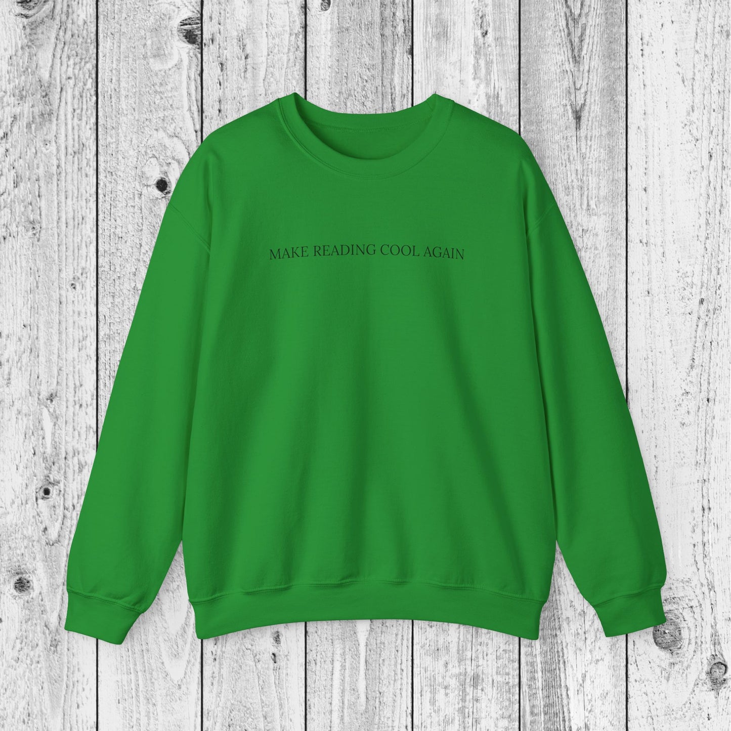 "Make reading cool again" Crewneck Sweatshirt