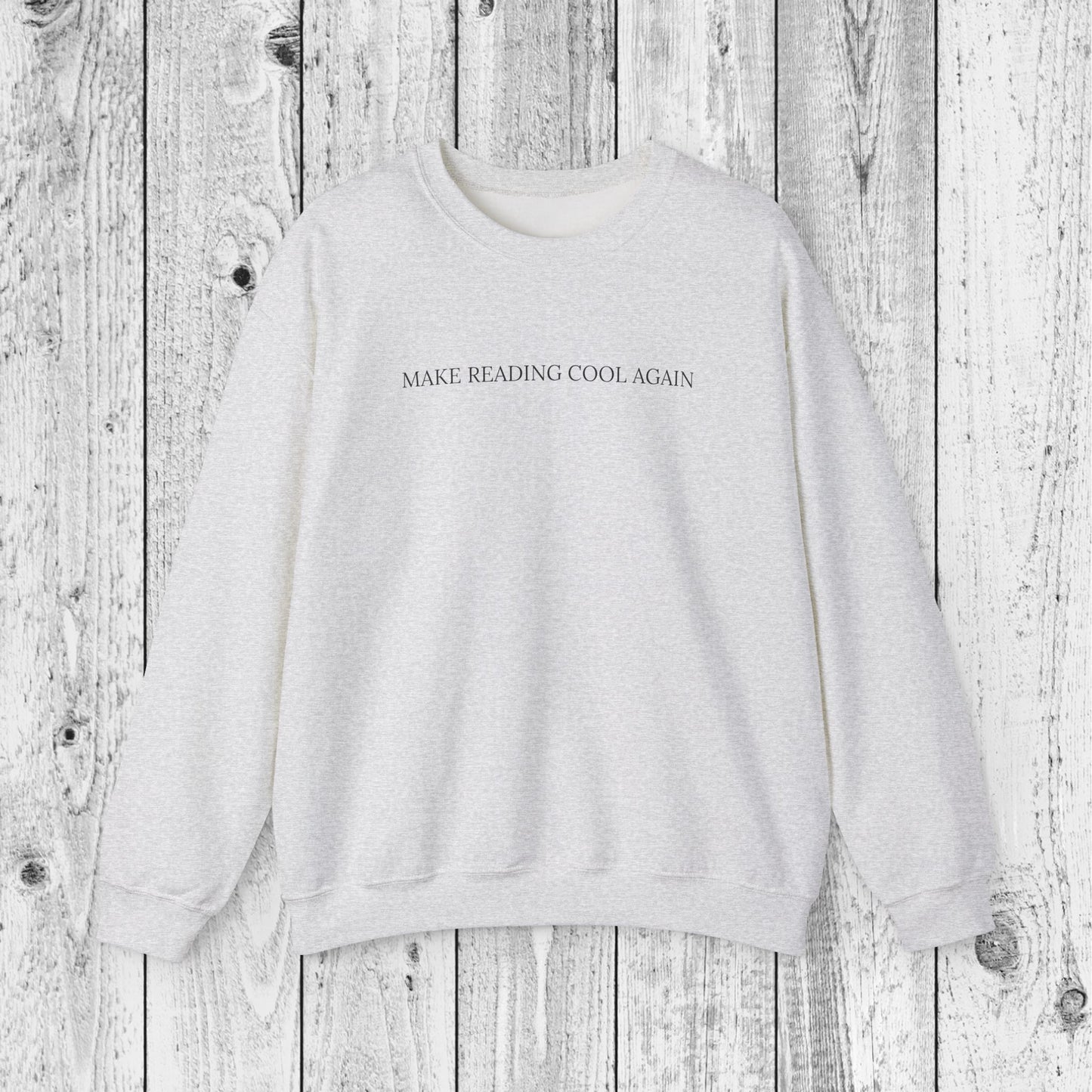 "Make reading cool again" Crewneck Sweatshirt